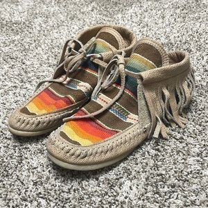 Serape Moccasins